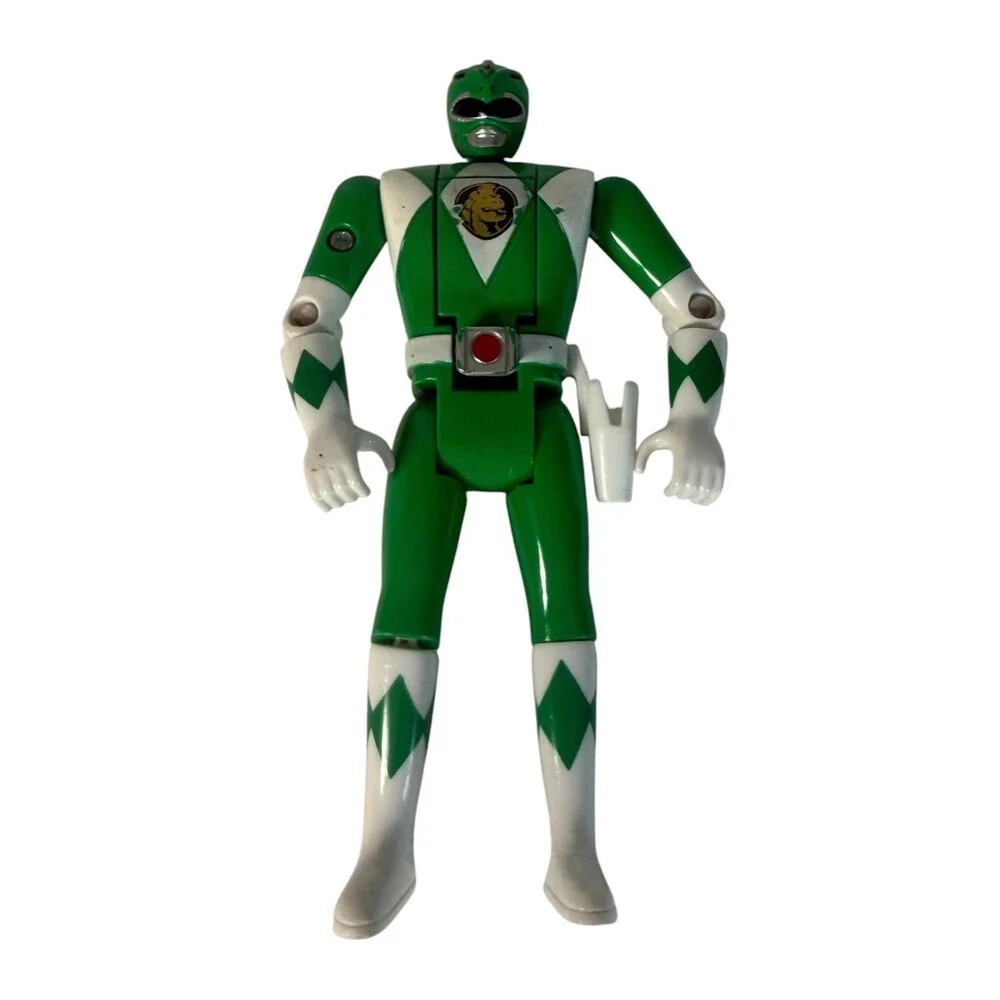 Bandai Power Rangers Green Ranger 5in Action Figure Green/White Holster